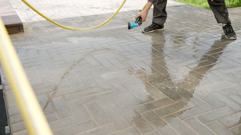 Driveway Pavement Cleaning